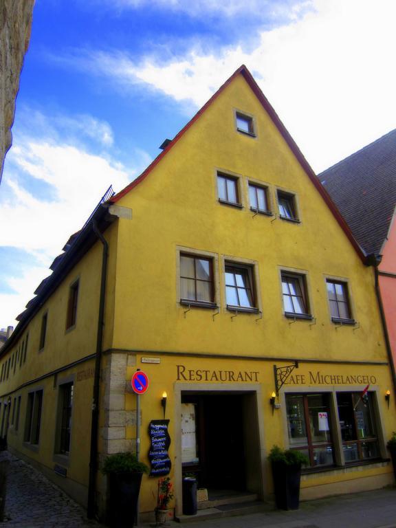 Gästezimmer Michelangelo Rothenburg ob der Tauber Exterior foto